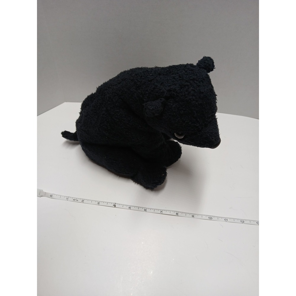 Ty Beanie Buddy - CINDERS the Bear (12 Inch) NEW MWMTs Plush Stuffed Animal Toy - Picture 4 of 11